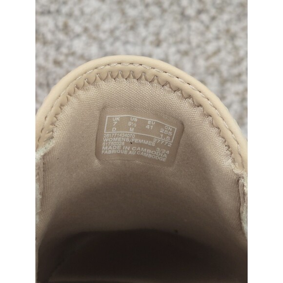 CLARK Cloudsteppers Shoes Womens Size 9.5 Tan Breeze Shore Slip On Comfort Mule - Picture 8 of 9